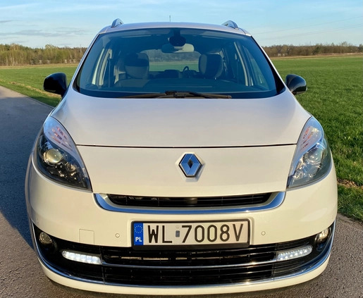 Renault Grand Scenic cena 33900 przebieg: 181000, rok produkcji 2012 z Warszawa małe 781